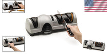 Load image into Gallery viewer, 3-Stage Professional Electric Knife Sharpener for Kitchen &amp; Sport Knives