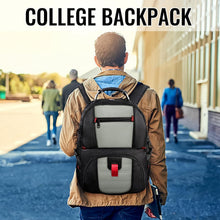 Load image into Gallery viewer, Comfortable Travel Backpack for 18.4 Laptops - Breathable Design &amp; Luggage Strap