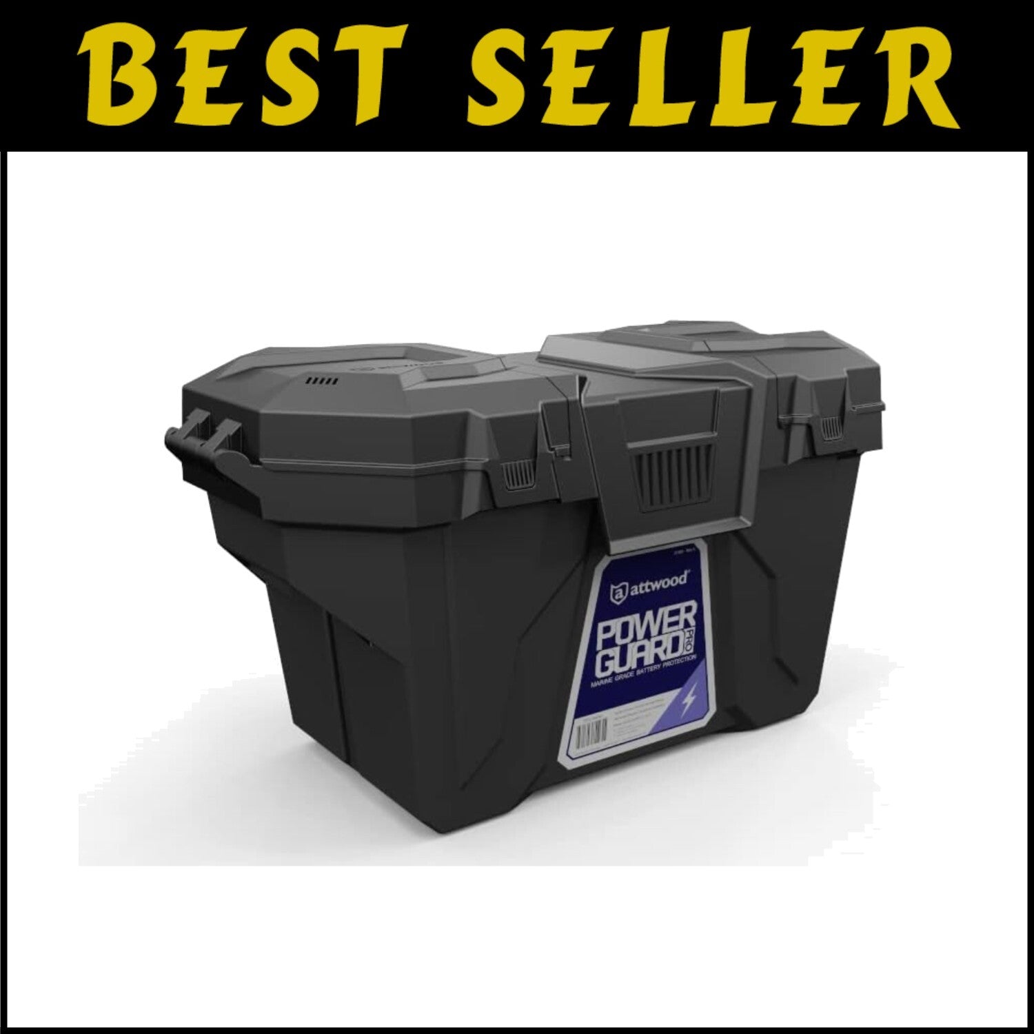 Lightweight & Durable PowerGuard Battery Storage Box for Solar and Marine Needs