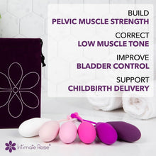 Load image into Gallery viewer, Premium 6 Silicone Kegel Exercisers with Natural Biofeedback - Easy &amp; Effective