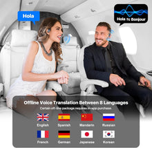 Load image into Gallery viewer, 3-in-1 Translation Earbuds: Real-Time Language Device with 144 Languages Support