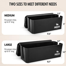 Load image into Gallery viewer, Modern Cord Organizer Box 2 Pack - Fire-Retardant and Dust-Proof Design
