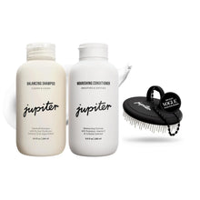 Load image into Gallery viewer, 3-in-1 Anti-Dandruff Solution: Shampoo, Nourishing Conditioner &amp; Scalp Massager