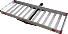 Load image into Gallery viewer, 60" Hitch Mount Aluminum Cargo Carrier Rack for SUVs &amp; Trucks - 500 LB Capacity