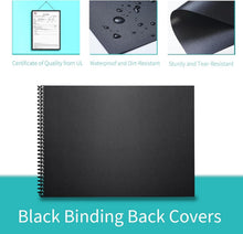 Load image into Gallery viewer, Professional Binding Covers Set: 50 Clear PVC &amp; 50 Sand-Textured, 11 x 17 in