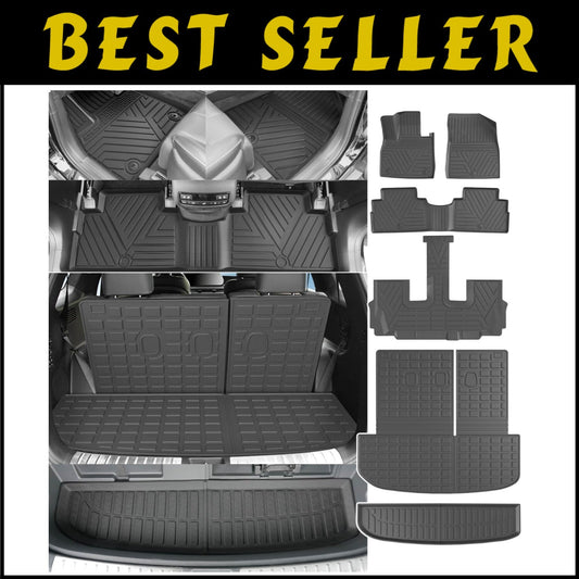 Custom TPE Cargo Mats for 2020-2025 Hyundai Palisade - Perfect Fit & Durability