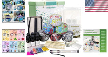 Load image into Gallery viewer, All-Season DIY Candle Making Gift Kit with Melting Pot &amp; Fragrance Essentials