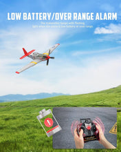 Load image into Gallery viewer, 4 Channel RC Airplane P51D Mustang with Gyro &amp; 3 Flight Modes - Easy to Fly!