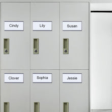 Load image into Gallery viewer, Versatile Magnetic Data Card Holders 3x6 Inch - Perfect for Shelving