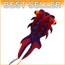 Load image into Gallery viewer, Giant 3D Dolphin Parafoil Kite - Easy Flyer for Kids &amp; Adults, 501.7" Long