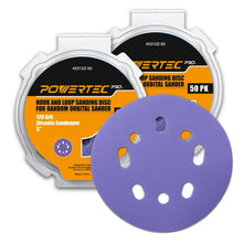Load image into Gallery viewer, Premium 100-Pack 120 Grit 5-Inch Hook and Loop Sanding Discs for Professionals