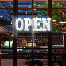 Load image into Gallery viewer, High Visibility LED Open Sign 40" x 14" - Ideal for Shops, Offices &amp; Restaurants