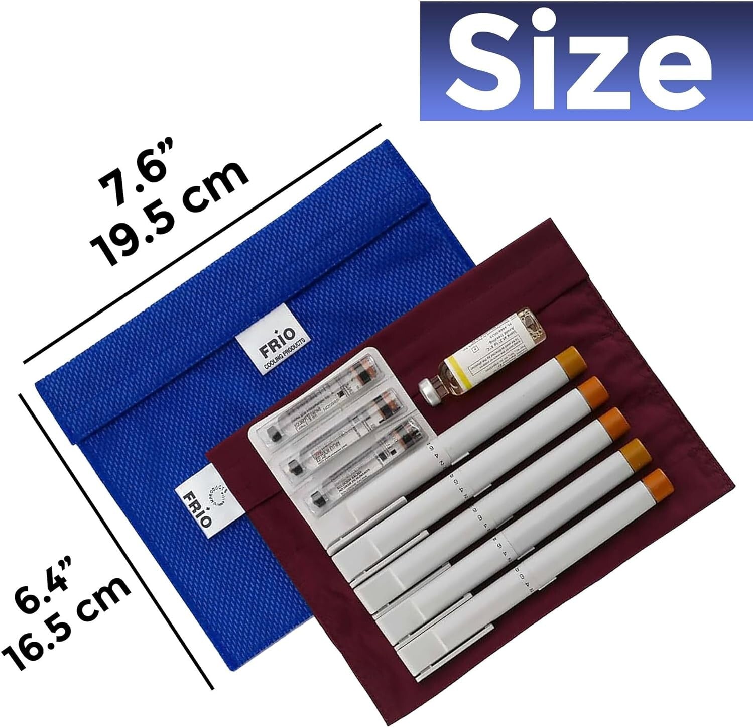 Travel Insulin Bag - Extra Large Capacity, No Ice Packs Needed, Perfect Solution