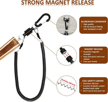 Load image into Gallery viewer, Wooden Frame Trout Landing Net with Magnetic Release - Ideal for Catch &amp; Release