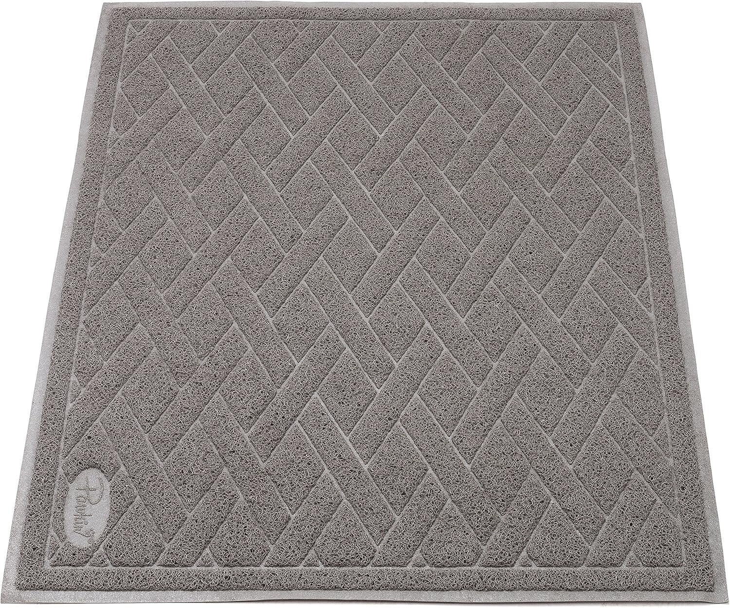 XX-Large Cat Litter Mat - 4x3 Feet, Soft PVC for Clean Floors & Happy Cats