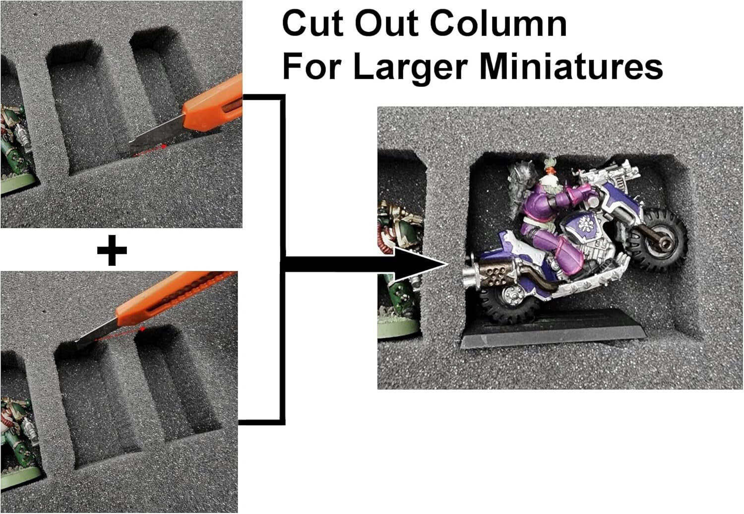 134+ Miniature Carrying Case – Perfect Travel Storage for D&D & Warhammer 40k