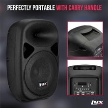Load image into Gallery viewer, 8'' Bluetooth PA Speaker with XLR Inputs &amp; Daisy Chain Capability for Events