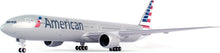Load image into Gallery viewer, SkyMarks American 777-300 Model Airplane - 14.5 Inch Plastic with Display Stand