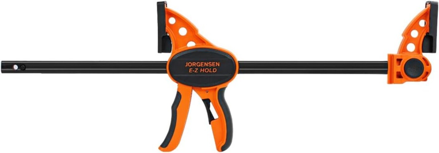 Expandable 2-Pack 12-Inch Ratchet Clamps – One-Handed Operation for Efficiency