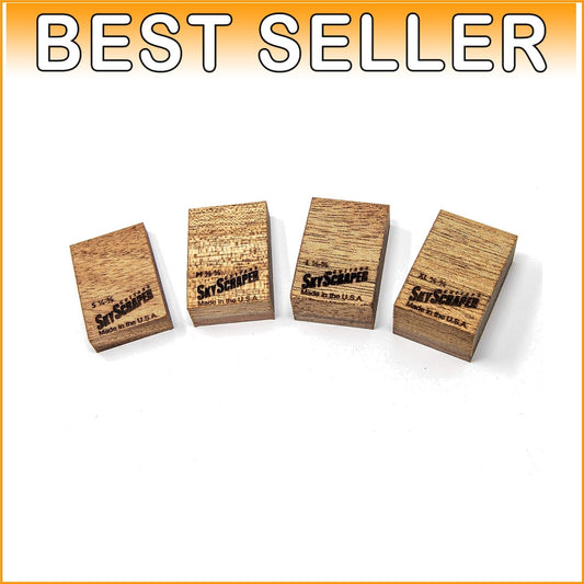 Effortless Floating Tremolo Setup Wedge Blocks - Fit Most Guitars 1/4"-3/4"