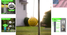 Load image into Gallery viewer, Regulation Tetherball Set with Heavy Duty Pole &amp; Easy Setup for Backyard