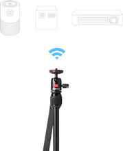 Load image into Gallery viewer, Compact Adjustable Tripod Stand for Capsule Projectors - Lightweight &amp; Portable