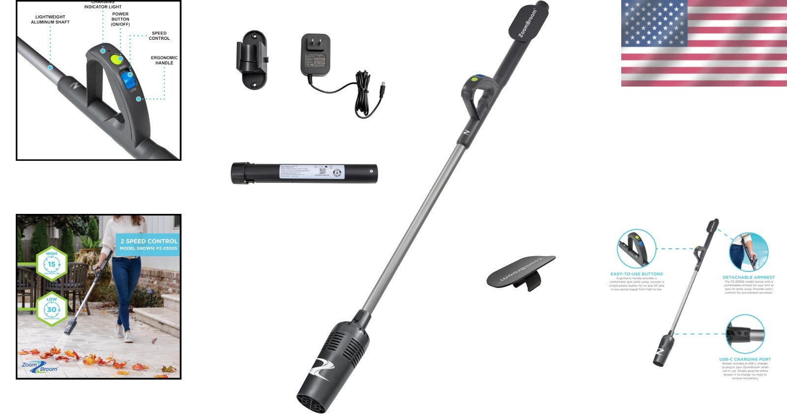 Compact Handheld Air Broom: Rechargeable, Lightweight, Perfect for All Surfaces