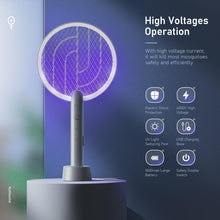 Load image into Gallery viewer, Dual-Function Electric Fly Swatter &amp; Mosquito Trap Lamp - Safe &amp; Eco-Friendly