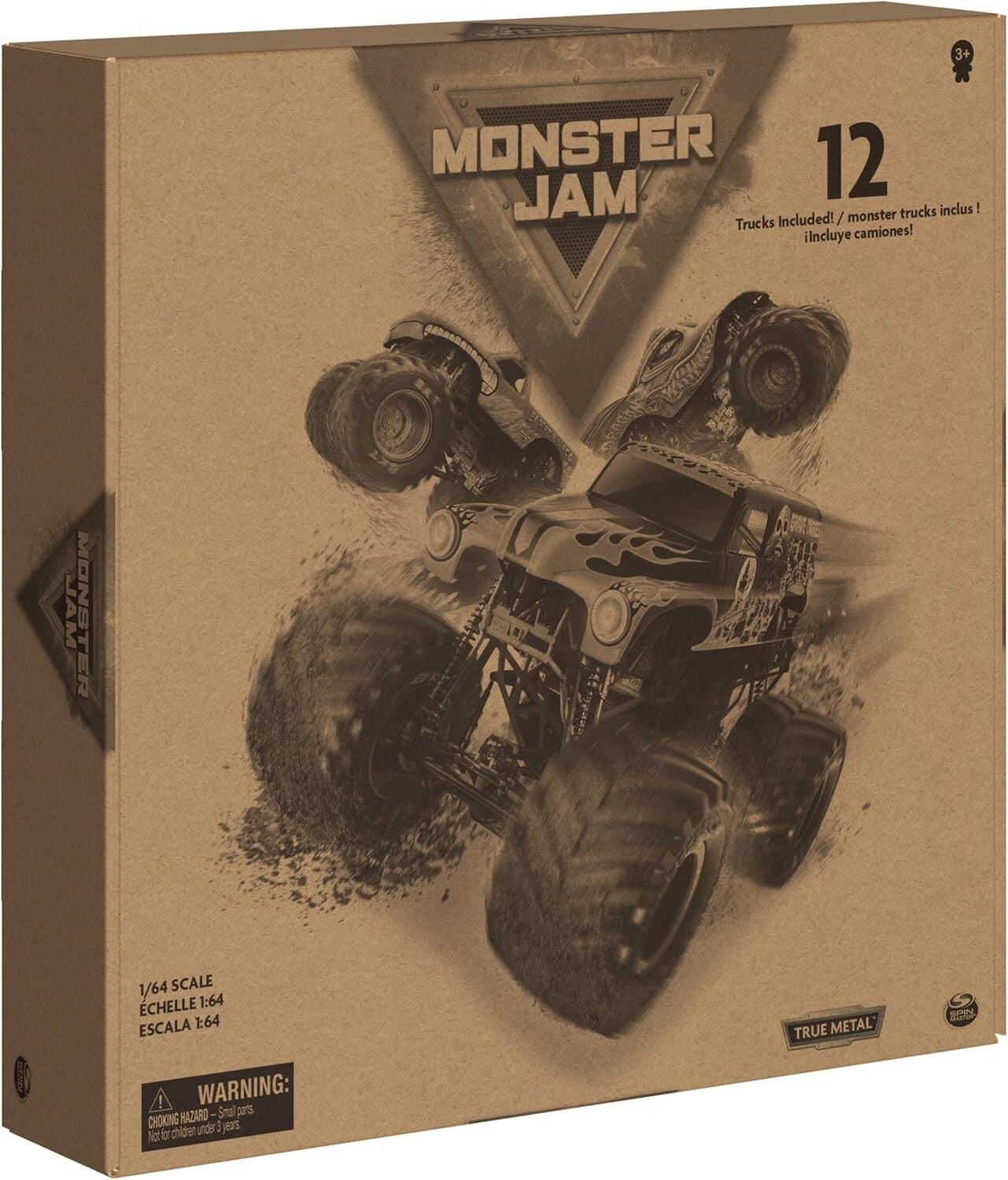 Exclusive 12-Pack of 1:64 Monster Jam Trucks - A Must-Have for Young Collectors