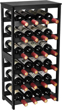 Load image into Gallery viewer, Versatile 6-Tier 24-Bottle Wine Rack: Perfect for Home Bars and Dining Rooms