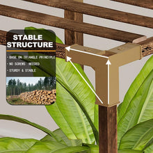 Load image into Gallery viewer, Large Capacity Plant Stand - 19 Tiers of Durable Eucalyptus Wood for All Spaces