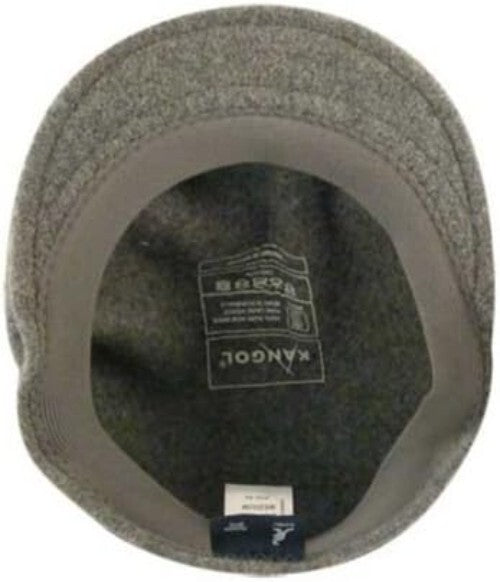 Ergonomic Wool 504 Cap - Stylish Flat Crown for Cold Weather in Moonstruck