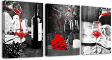 Load image into Gallery viewer, High-Quality Black and White Wine Barrel Canvas Art - 16x24 Each Panel