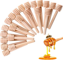 Load image into Gallery viewer, 150 Eco-Friendly 3-Inch Wooden Honey Dipper Sticks for Elegant Gifting