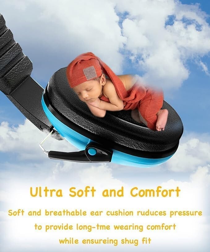 12 Pack Kids Noise Cancelling Headphones - Ear Protection Earmuffs for All Ages