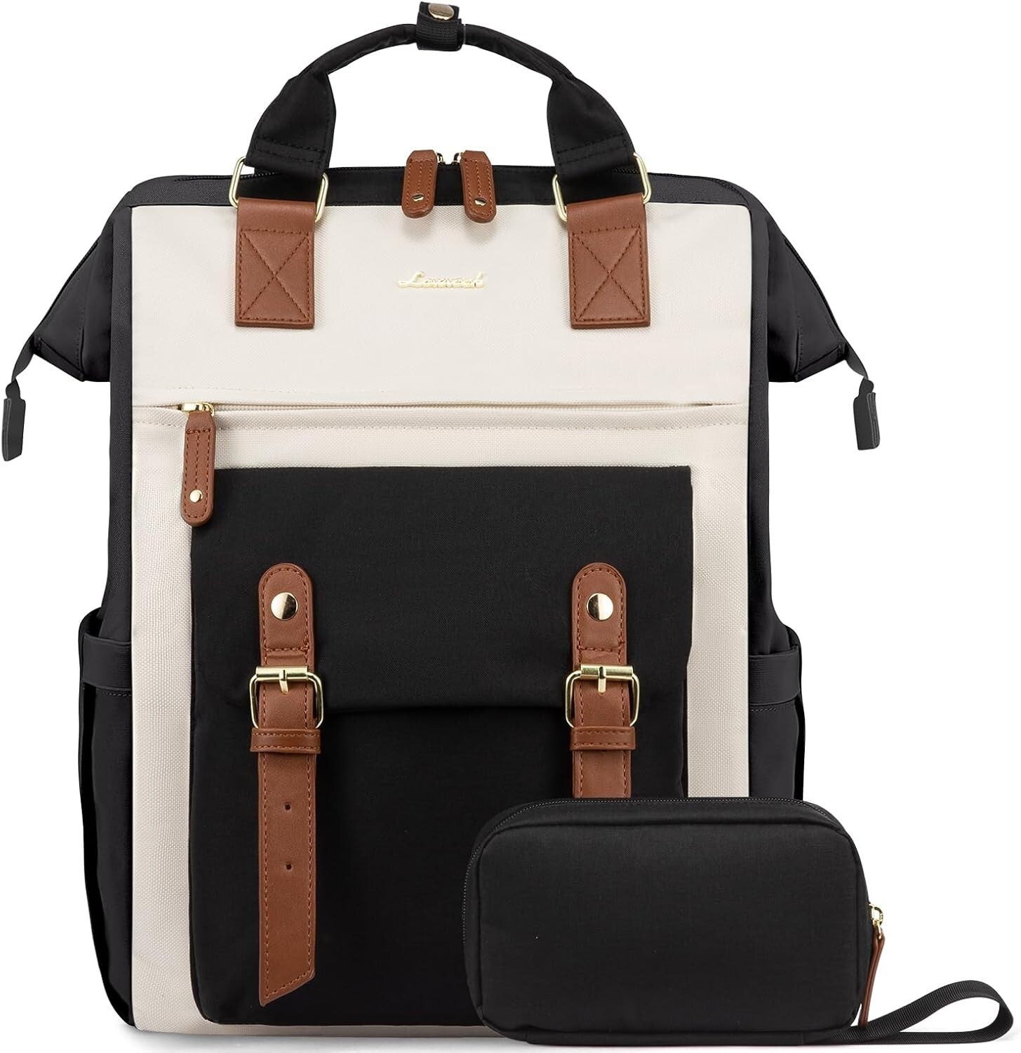 Stylish Wide Open Women’s Backpack – Perfect Work & Travel Bag for Professionals