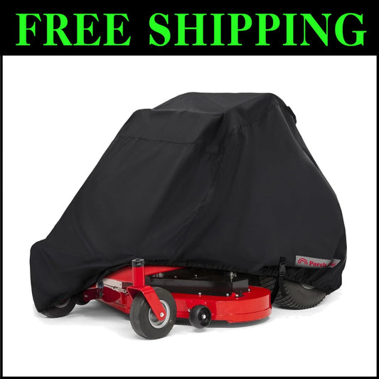 Durable Zero Turn Mower Cover - Waterproof & Air Vents for 54" Lawn Tractors