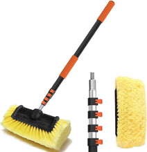 Load image into Gallery viewer, Multi-Purpose Extendable Cleaning Brush - Soft Bristle Head for Cars and More