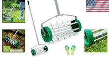 Load image into Gallery viewer, Spike Lawn Aerator with Galvanized Steel Handle - Promote Ultimate Lawn Health