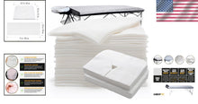 Load image into Gallery viewer, Premium 200 PCS Disposable Massage Sheets &amp; Face Cradle Covers for Professionals