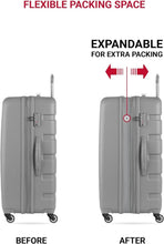 Load image into Gallery viewer, Lightweight 27-Inch Expandable Luggage with Multi-Directional Spinner Wheels
