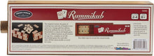 Load image into Gallery viewer, All-Wood Rummikub Vintage Game Set with Built-in Trays - Timeless Family Fun