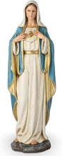 Load image into Gallery viewer, Stylish 16.5" Renaissance Mary Statue - Artistic Stone Resin for Faithful Spaces