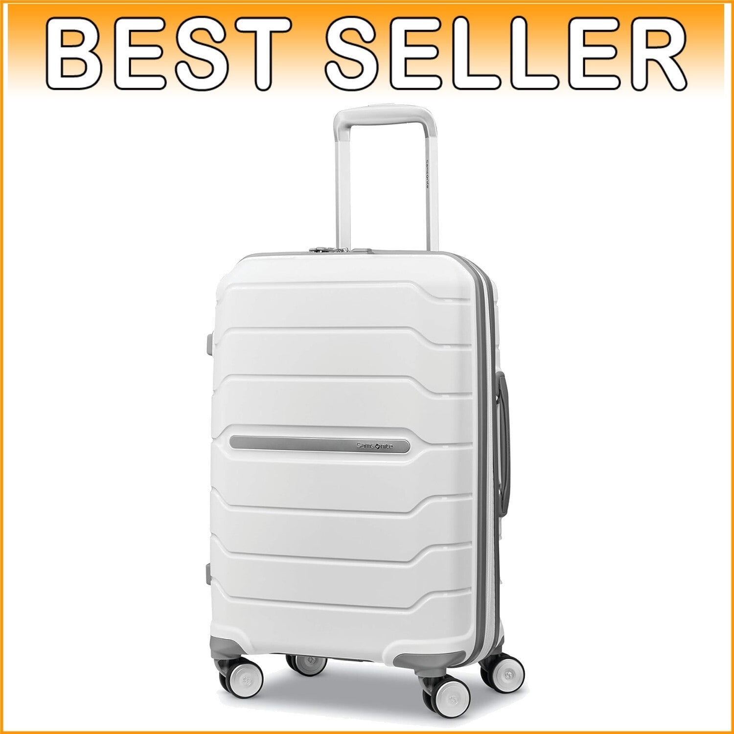 Futuristic 21-Inch Expandable Hardside Luggage with Spinner Wheels - Freeform