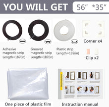 Load image into Gallery viewer, Instant Installation Window Insulation Kit - Heavy Duty 56x35” for All Windows