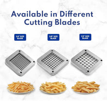 Load image into Gallery viewer, Commercial Grade French Fry Cutter with Suction Feet - 3/8" Heavy-Duty Design