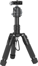 Load image into Gallery viewer, Compact 20" Aluminum Tripod with 360° Versatile Ball Head &amp; Smartphone Holder