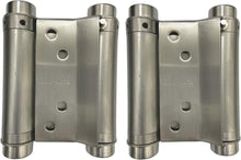 Load image into Gallery viewer, Premium Stainless Steel Double Action Spring Hinges - 4 Pieces for Versatile Use