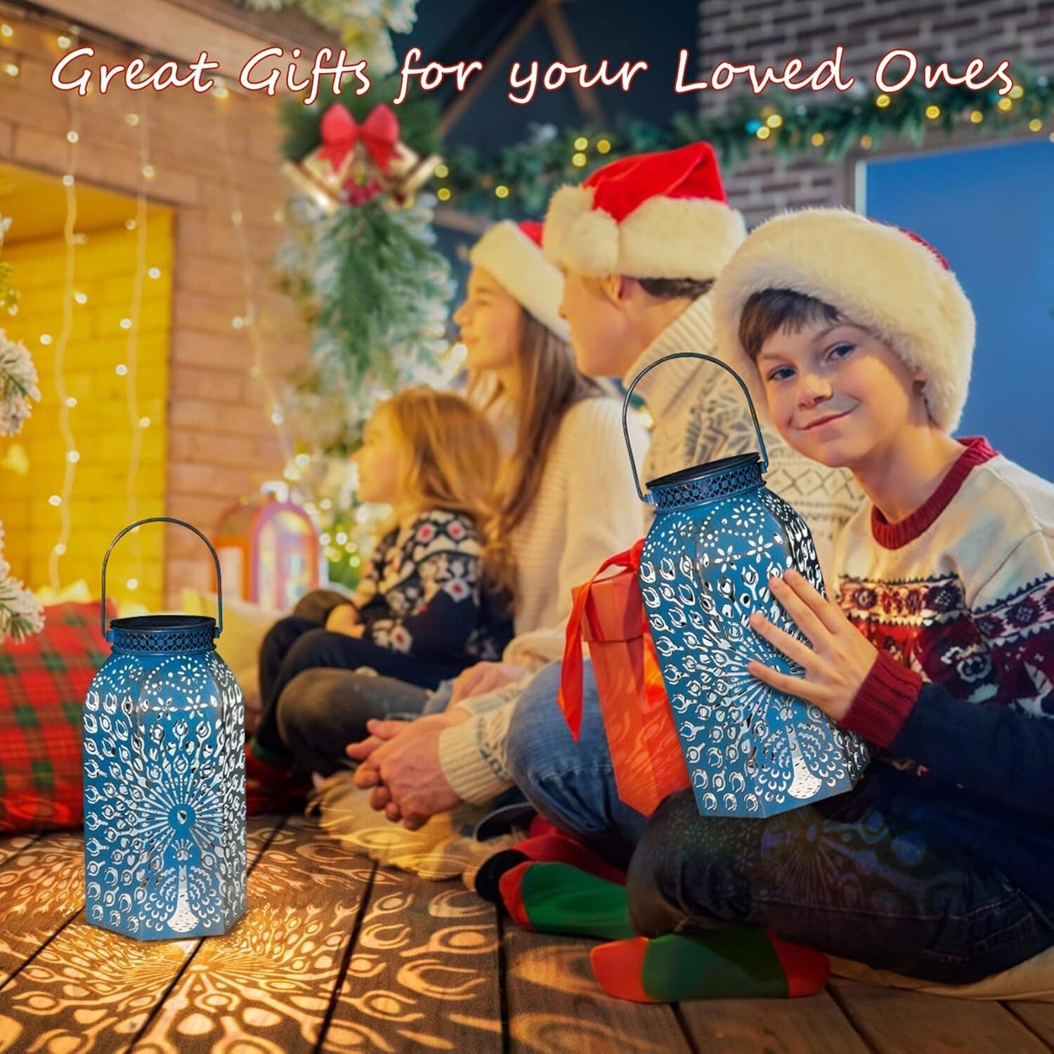 Brighten Your Garden with Artisan Blue Peacock Solar Lights - 2 Pack