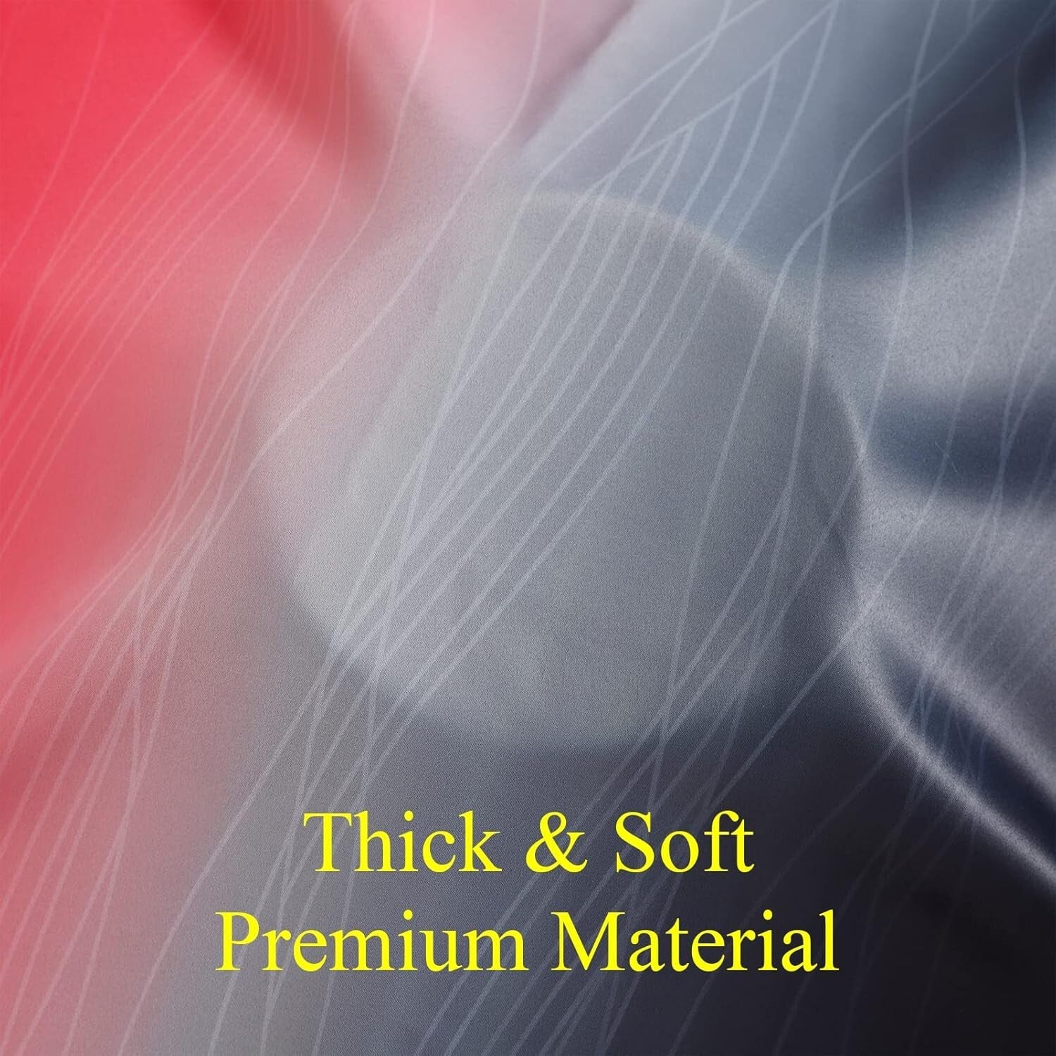 Stylish Ombre Blackout Drapes - 2 Panels of Full Light Blocking Curtains, 42x84